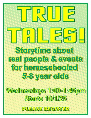 True Tales storytime True Tales storytime